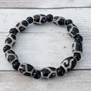Vintage Stretch Bracelet - Small Size Stretch Bracelet Animal Print